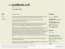 Tablet Screenshot of eyemedianews.wordpress.com