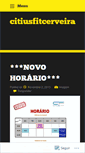 Mobile Screenshot of citiusfitcerveira.wordpress.com