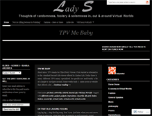 Tablet Screenshot of ladysakai.wordpress.com