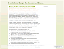 Tablet Screenshot of organisationaldesign.wordpress.com