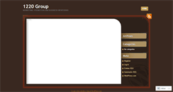 Desktop Screenshot of 1220group.wordpress.com