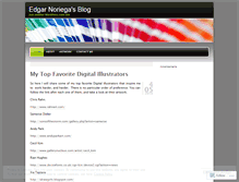 Tablet Screenshot of edgarnoriega.wordpress.com