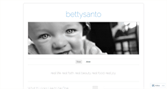 Desktop Screenshot of bettysanto.wordpress.com