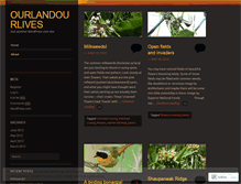 Tablet Screenshot of ourlandourlives.wordpress.com