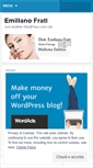 Mobile Screenshot of emilianofrati.wordpress.com