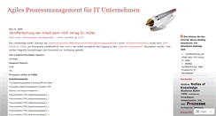 Desktop Screenshot of agilesprozessmanagement.wordpress.com