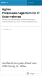 Mobile Screenshot of agilesprozessmanagement.wordpress.com