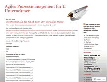 Tablet Screenshot of agilesprozessmanagement.wordpress.com