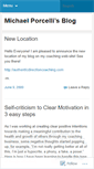 Mobile Screenshot of michaelporcelli.wordpress.com