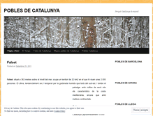 Tablet Screenshot of poblescatalunya.wordpress.com