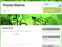 Tablet Screenshot of praneetsharma.wordpress.com