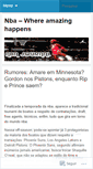 Mobile Screenshot of nbajournal.wordpress.com