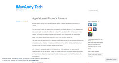 Desktop Screenshot of imacandytech.wordpress.com