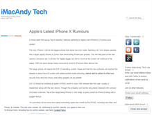 Tablet Screenshot of imacandytech.wordpress.com