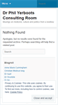 Mobile Screenshot of drphilyerboots.wordpress.com