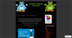 Desktop Screenshot of cozypup.wordpress.com