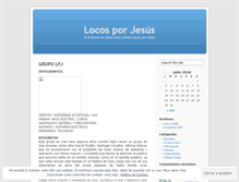 Tablet Screenshot of locosporjesus.wordpress.com