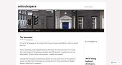 Desktop Screenshot of anticutsspace.wordpress.com