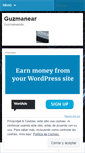 Mobile Screenshot of guzmanear.wordpress.com