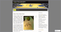 Desktop Screenshot of crazierecombination.wordpress.com
