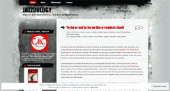 Desktop Screenshot of jazzoology.wordpress.com
