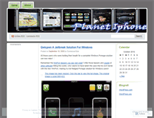 Tablet Screenshot of planetiphone.wordpress.com