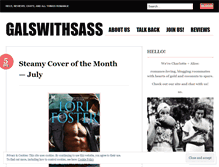 Tablet Screenshot of galswithsass.wordpress.com