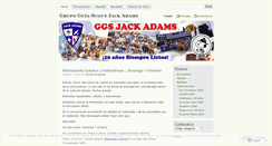 Desktop Screenshot of ggsjackadams.wordpress.com