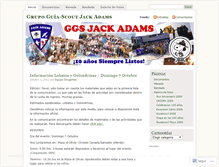 Tablet Screenshot of ggsjackadams.wordpress.com