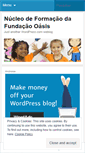 Mobile Screenshot of nucleodeformacao.wordpress.com