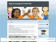 Tablet Screenshot of nucleodeformacao.wordpress.com