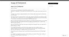 Desktop Screenshot of clenbuterolhcl.wordpress.com