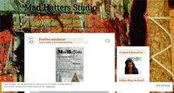 Desktop Screenshot of madhattersstudio.wordpress.com