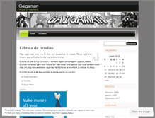 Tablet Screenshot of gaigaman.wordpress.com