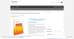 Desktop Screenshot of fiyproduct.wordpress.com