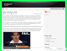 Tablet Screenshot of dylanjones4.wordpress.com
