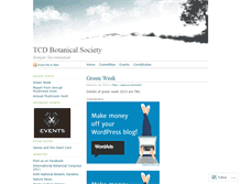 Tablet Screenshot of botanytcd.wordpress.com