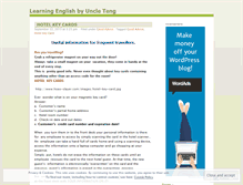 Tablet Screenshot of learningenglishgrammar.wordpress.com