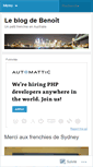 Mobile Screenshot of benaustralia.wordpress.com