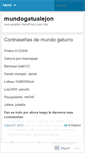 Mobile Screenshot of mundogatualejon.wordpress.com