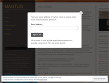 Tablet Screenshot of magtug.wordpress.com
