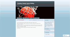 Desktop Screenshot of charlotteweeklysports.wordpress.com