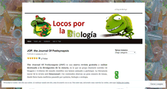 Desktop Screenshot of locosporlabiologia.wordpress.com