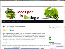 Tablet Screenshot of locosporlabiologia.wordpress.com