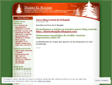 Tablet Screenshot of elrugido.wordpress.com