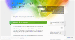 Desktop Screenshot of kynhong.wordpress.com