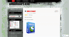 Desktop Screenshot of ahmadrodhi.wordpress.com