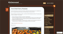 Desktop Screenshot of kitchenwood.wordpress.com