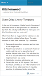 Mobile Screenshot of kitchenwood.wordpress.com