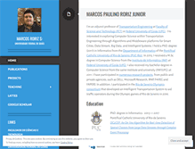 Tablet Screenshot of marcosroriz.wordpress.com